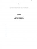 Gestión de tecnológica y del conocimiento. Cotton Basic Ltda