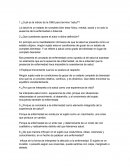 ¿Cual es la indicio de la OMS para termino "salud"?