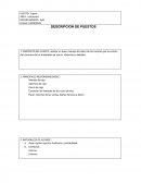 PROPOSITO DEL PUESTO: realizar un buen manejo del cobro de las cuentas que se emiten del consumo de los huéspedes ya sea en alimentos o bebidas .