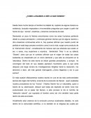 Como llegamos a ser lo que somos?