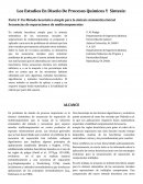 Un Método heurístico simple para la síntesis sistemática Inicial