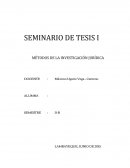 MÉTODOS DE LA INVESTIGACIÓN JURÍDICA.