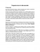 Trayecto de mi vida escolar