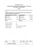 CORPORACIÓN EDUCATIVA DE CIENCIA DE ASISTENCIA Y TÉCNICA EN ELECTRÓNICA Y COMPUTACIÓN