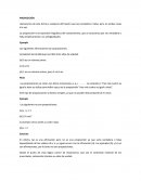 PROPOSISCIONES - Ensayo de español.