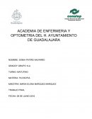 ACADEMIA DE ENFERMERIA Y OPTOMETRIA DEL H. AYUNTAMIENTO DE GUADALAJARA