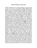 ESCRITO DIVISION DE LA COSA COMUN