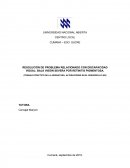 RESOLUCIÓN DE PROBLEMA RELACIONADO CON DISCAPACIDAD VISUAL: BAJA VISIÓN SEVERA POR RETINITIS PIGMENTOSA.