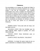 Se encontraban en el parque de Ciudad del Saber la niña más bonita de la escuela (Adriana)