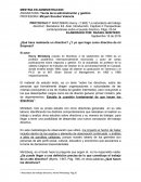 La naturaleza del trabajo directivo.