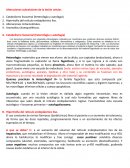 Alteraciones subcelulares de la lesión celular.