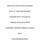 TELECOMUNICACIONES ANALISIS COMBINATORIO Y PROBABILDAD
