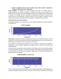 Comportamiento de los Costos Variables. Página 1
