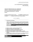 Asunto: Se emite Dictamen en la especialidad de