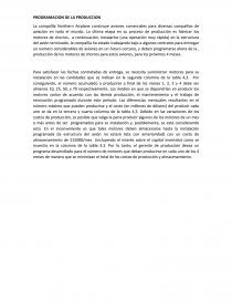 PROGRAMACION DE LA PRODUCCION.. Página 1