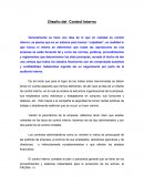 Diseño del Control Interno