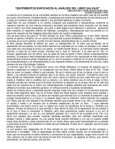 Sentimientos enfocados al análisis del Libro salvaje