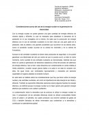 Consideraciones acerca del uso de la energía nuclear en la generación de electricidad