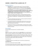 WEBER. CONCEPTOS CLAROS DEL TP.