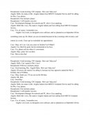 Telephoning making arrangements.