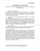 CONTROL DE LECTURA - SISTEMAS POLITICOS.