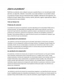 TIPOS DE PRODUCTOS DE CONSUMO.