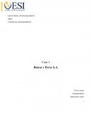 Caso empresa Batres y Perez S.A..