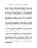 Identificación y caracterización de la población objetivo.