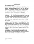 Hablando sola. Ensayo