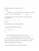 Microeconomía Examen tipo Primer parcial Semestre