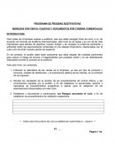 Pruebas sustantivas.