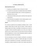 El fin de la gran politica.