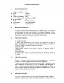 HISTORIA PSICOLOGICA.