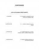 CUESTIONARIO UNE LAS COLUMNAS CORRECTAMENTE