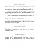 Investigacion de la interferencia electromagnetica.