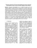 Búsqueda característica de la fuerza electromagnética para mezclar suspensión electromagnética usada en trenes de levitación magnética de baja velocidad