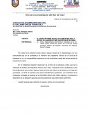 Alcanzo informe inicial de compatibilidad y inicios de labores como supervisor de obra