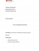 Curso de manipulación de alimentos