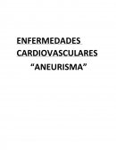 ENFERMEDADES CARDIOVASCULARES “ANEURISMA” FUNDAMENTACION