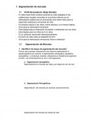 Segmentación de mercado Baby Einstein.