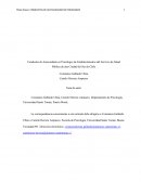 Conductas de Autocuidado en Psicólogos de Establecimientos del Servicio de Salud Pública de una Ciudad del Sur de Chile