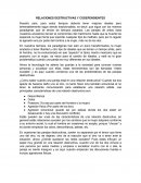 RELACIONES DESTRUCTIVAS Y CODEPENDIENTES