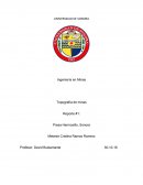Ingeniería en Minas Topografía de minas