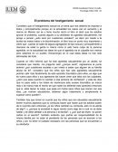 El problema del hostigamiento sexual.