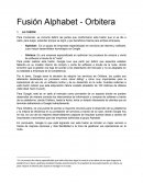 Fusión Alphabet - Orbitera. La Fusión