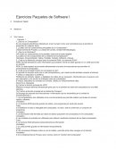 Ejercicios Paquetes de Software I