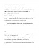 Informe de actividades de la comicion de extencion educativa