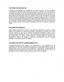 Factores de una empresa.