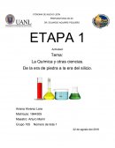 La Química y otras ciencias. De la era de piedra a la era del silicio.