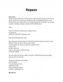 Trabajo de contabilidad. Repaso.